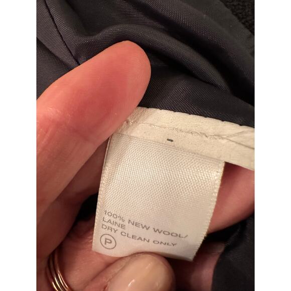 LAFAYETTE 148 BLACK WOOL SLIM CUT FITTED JACKET BLAZER - Picture 4 of 5